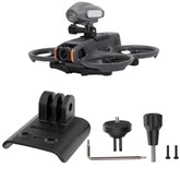 Para DJI Avata 2 Soporte para cámara de acción Sunnylife Soporte de luz para drones, para DJI Avata 2